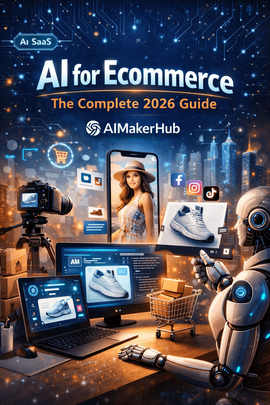 AI for Ecommerce: The Complete 2026 Guide by AIMakerHub