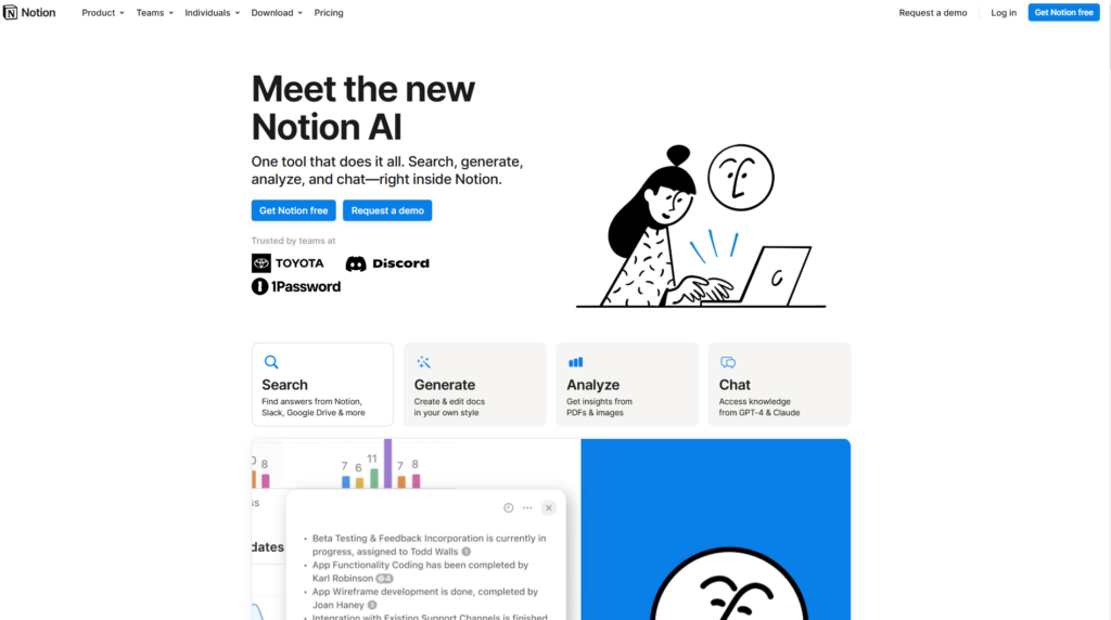 图片[1]-Notion AI：智能化的工作流助手-｜Ai Maker Hub｜